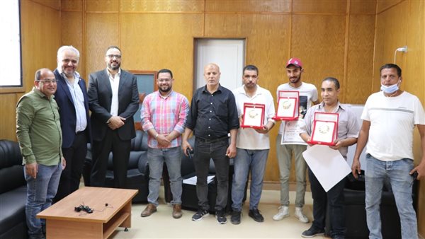 جانب من التكريم 