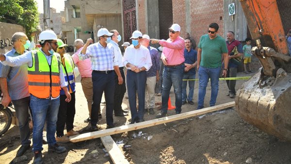 محافظ الغربية يتفقد