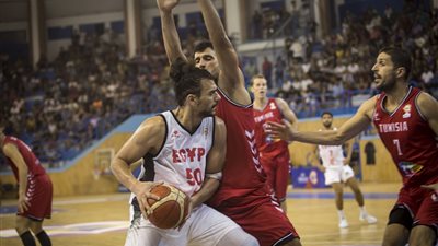 منتخب مصر يهزم تونس في تصفيات كأس العالم لكرة السلة