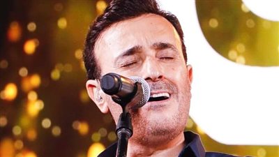 صابر الرباعي من حفل مهرجان الموسيقى العربية: سعيد إني في مصر المحروسة