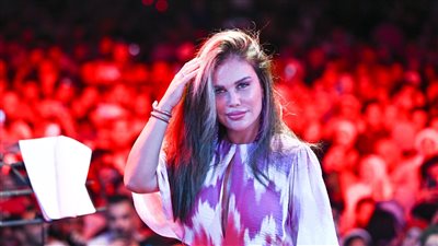 نيكول سابا تتألق في حفلها بالمنصورة الجديدة 