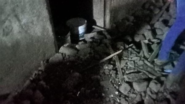 انهيار منزل بأسيوط