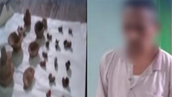 المتهم والمضبوطات