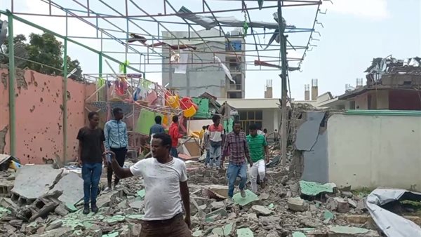 القصف الإثيوبي على