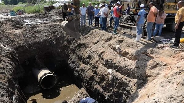 كسر مفاجئ يقطع المياه