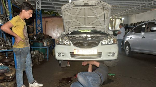 ورشة إصلاح سيارات