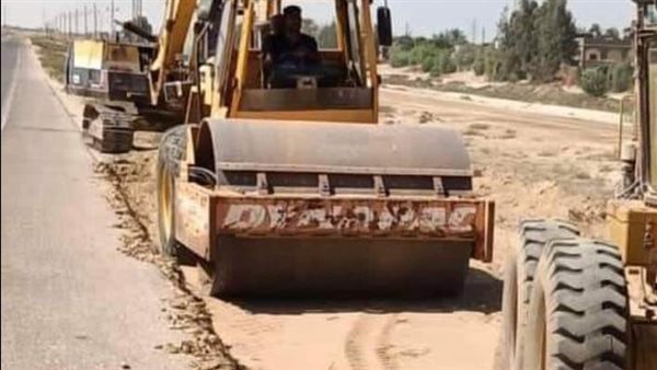 تطوير طريق العريش