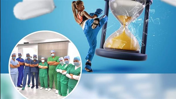 الطاقم الطبي بـ هيئة