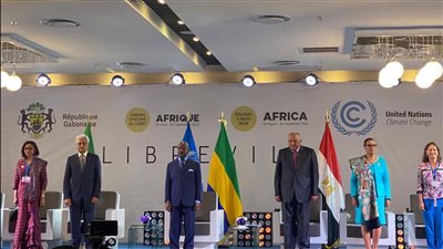 بحضور رئيس الجابون.. وزير الخارجية يشارك في أسبوع المناخ لإفريقيا |صور