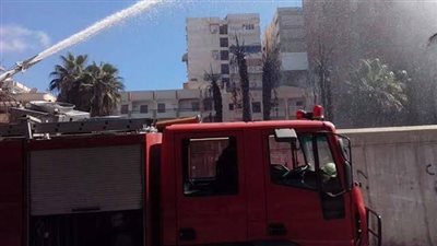 الحماية المدنية تسيطر على حريق نشب بمخزن محل تجاري في الغردقة