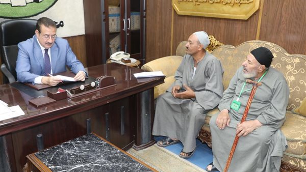 لقاء محافظ المنوفية