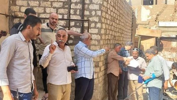 تصدع منزل بحي غرب