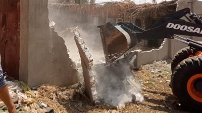 محافظ المنوفية: إزالة 665 حالة تعد وبناء مخالف منذ بدء الموجة الـ 20