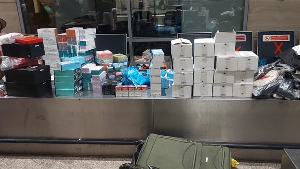 جانب من المضبوطات