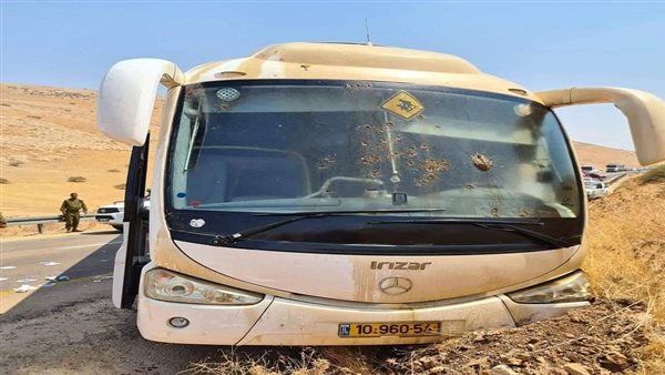 الحافلة بعد إطلاق