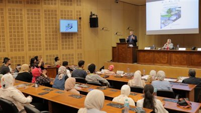 مدير مكتبة الإسكندرية يفتتح ختام مسابقة كلايماثون للشباب لتغير المناخ| صور