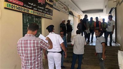 جهاز 6 أكتوبر يصدر 56 قرارًا بغلق وتشميع محلات تجارية مخالفة