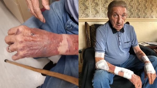 المسن المعتدى عليه