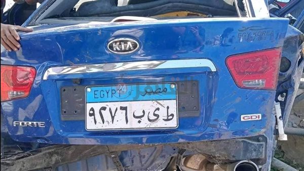 جانب من الحادث 