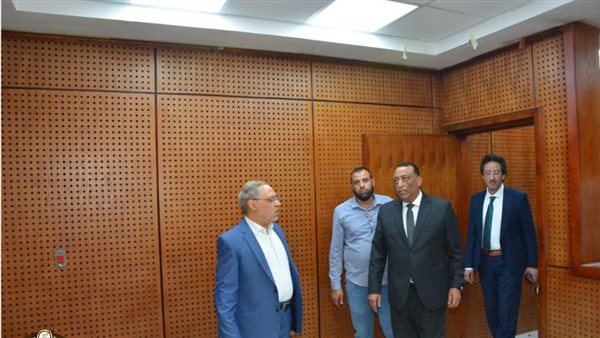 رئيس جامعة طنطا يتفقد