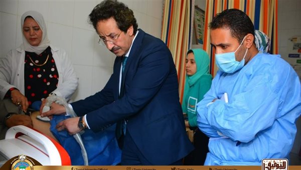 جامعة طنطا تنظم قافلة