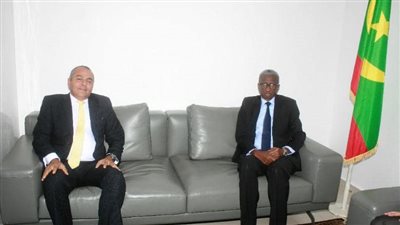 السفير المصري في نواكشوط يلتقي رئيس المحكمة العليا ورئيس المجلس الدستوري