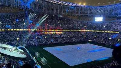 هتافات وأجواء حماسية من جماهير الزمالك في مباراة كأس لوسيل أمام الهلال السعودي | بث مباشر