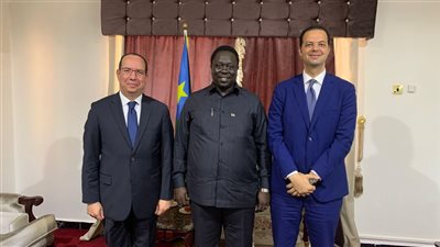 نائب رئيس جنوب السودان يشيد بدور مصر في ترسيخ دعائم السلم والأمن 