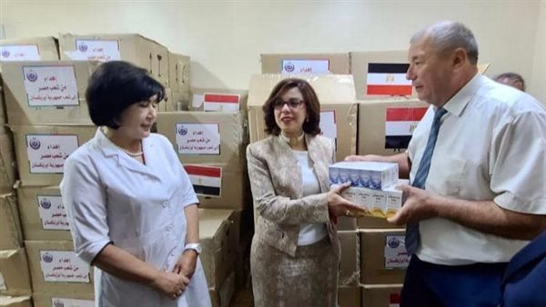 شحنة مساعدات مصرية