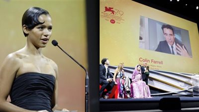 منهم تايلور راسل وكولين فاريل.. أبرز الفائزين بـ جوائز مهرجان فينيسيا السينمائي