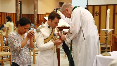 الأسقفية تودع الملكة إليزابيث بخدمة شكر بحضور السفير البريطاني