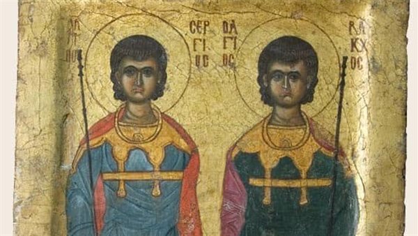 أيقونة أثرية للشهيدين