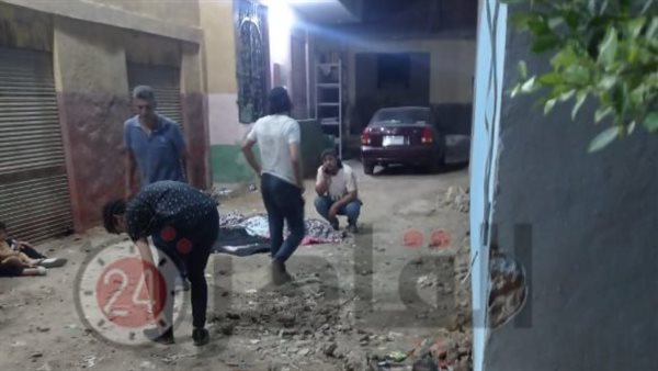 سقوط سيدة من الطابق