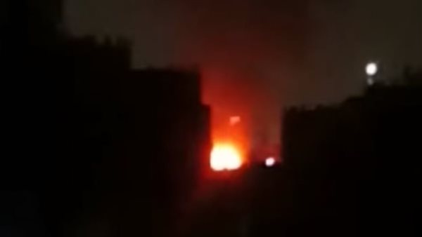 حريق العتبة