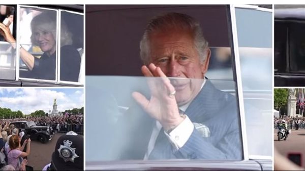 الشعب الإنجليزي يودع