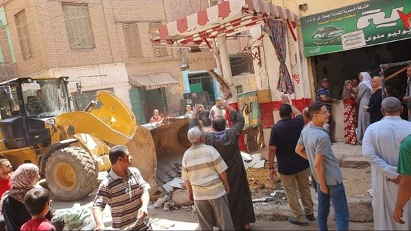 إزالة الإشغالات بشوارع