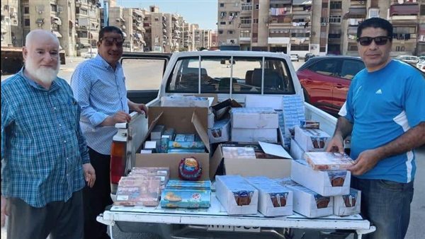 جانب من الحملات التموينية