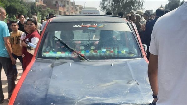 السيارة بعد انتشالها