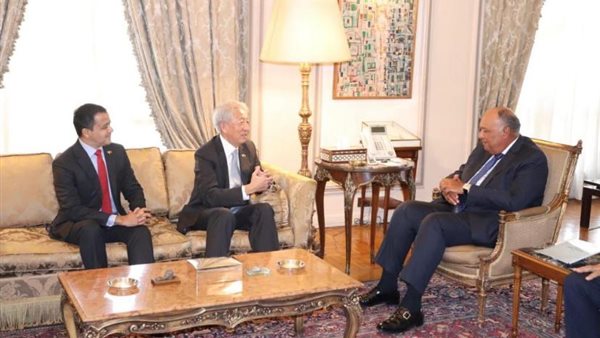 وزير الخارجية يستقبل