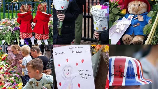 وداع ملكة بريطانيا