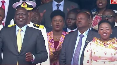 رقص وأغاني في الاستاد.. حفل تنصيب الرئيس الكيني الجديد بحضور آبي أحمد وزعيم البوليساريو | صور 