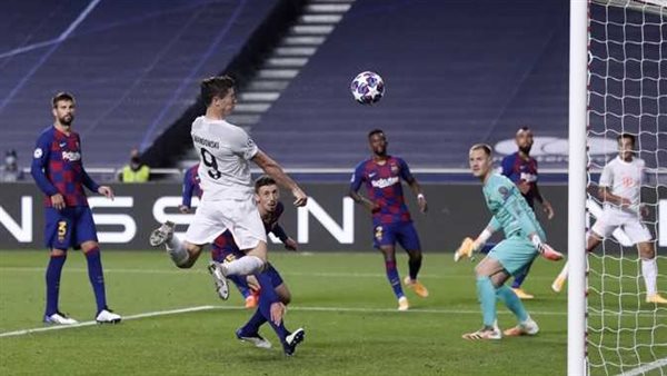 مباراة برشلونة وبايرن