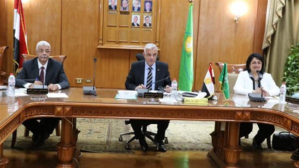 قيادات جامعة المنوفية