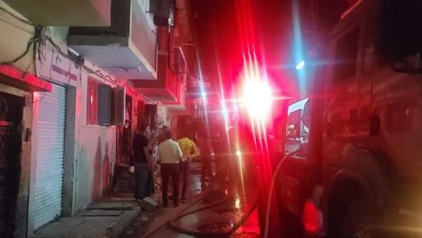 اندلاع حريق في منزل