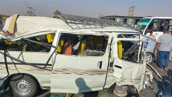 السيارة بعد الحادث