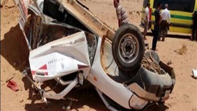 تفاصيل مصرع وإصابة 12 شخصا في حادث بالمنيا |أسماء