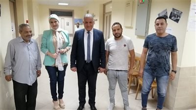نائب رئيس جامعة الأزهر يتابع اختبارات القدرات بمعهد التمريض