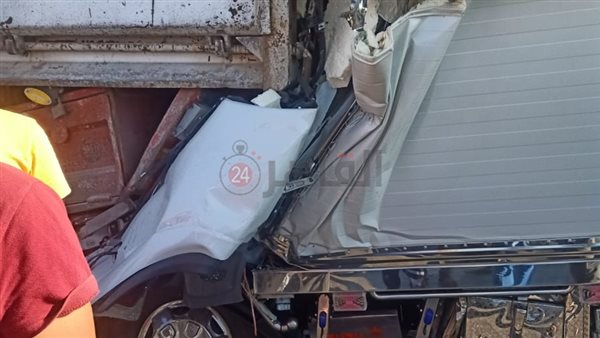 آثار الحادث