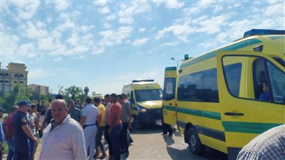 ارتفاع عدد ضحايا حادث تصادم سيارتي البحيرة إلى 7 وفيات و7 مصابين