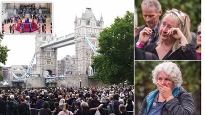 اليوم السادس للجنازة.. الأمير ويليام وكيت وسط الشعب لتأبين وفاة الملكة
